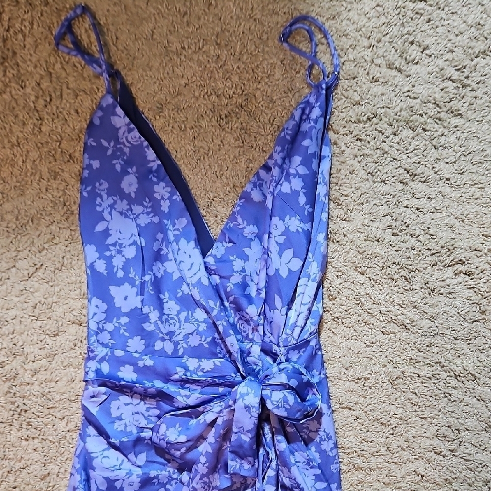 Anthropologie En Elly Floral Ruffled Wrap Dress - Picture 5 of 10